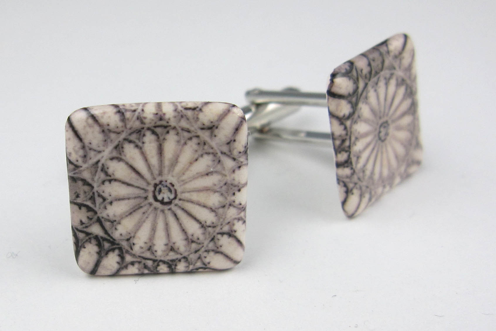 Oxford Christchurch vaulted roof cufflinks